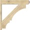 Ekena Millwork Balboa Rough Sawn Craftsman Outlooker, Douglas Fir, 8"W x 44"D x 44"H OUT08X44X44BOA04RDF - alternate 2